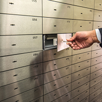 Safe deposit boxes